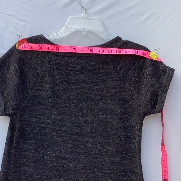 Preloved Danskin Lifewear sweater. Short sleeves. Light weight wool like fabric - Picture 5 of 7